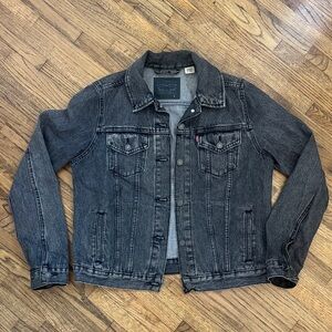 Levi's Women’s Charcoal Denim Jacket